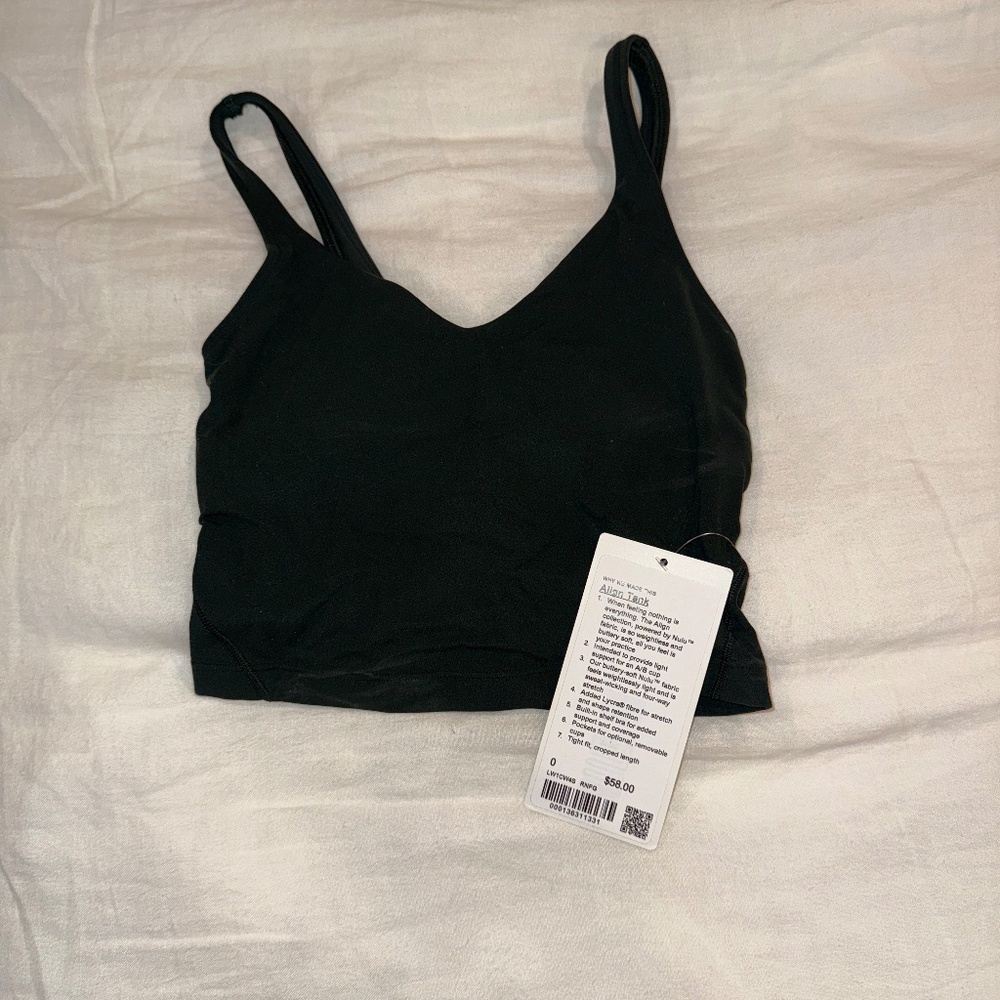 NWT lululemon align tank